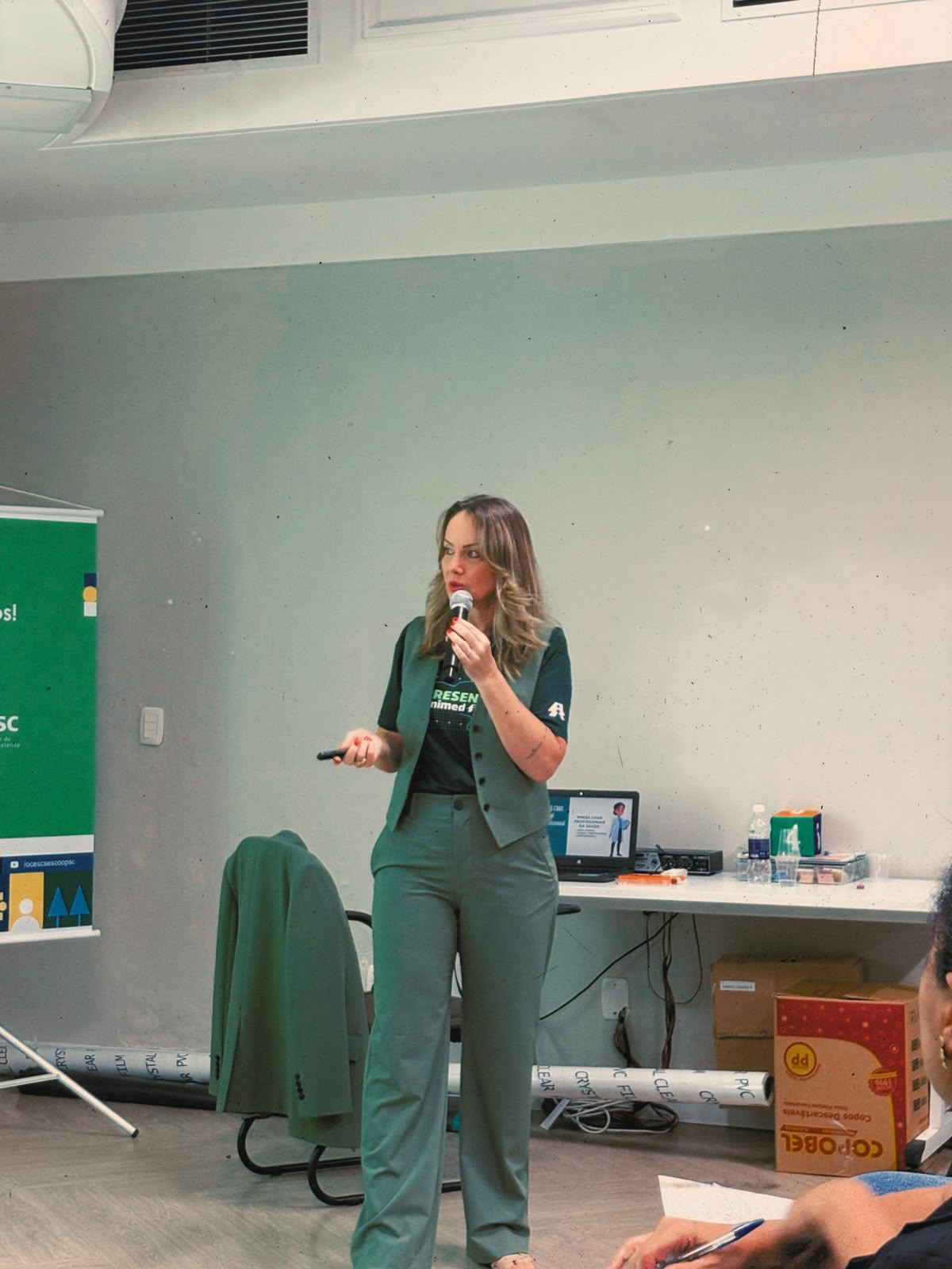 Treinamento de imagem e postura no Sesc